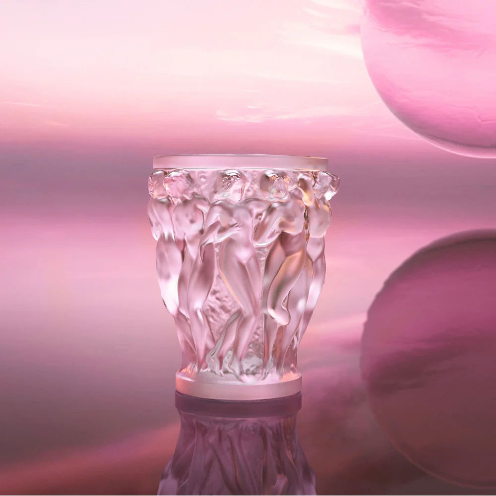 Lalique Pink Bacchantes 9.5